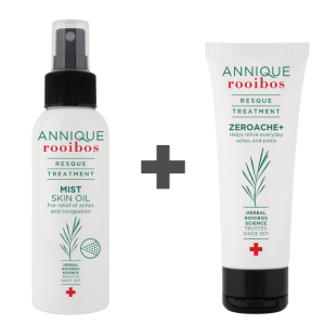 Annique Rooibos Skin Care Rescue ZeroAche and Mist Combo