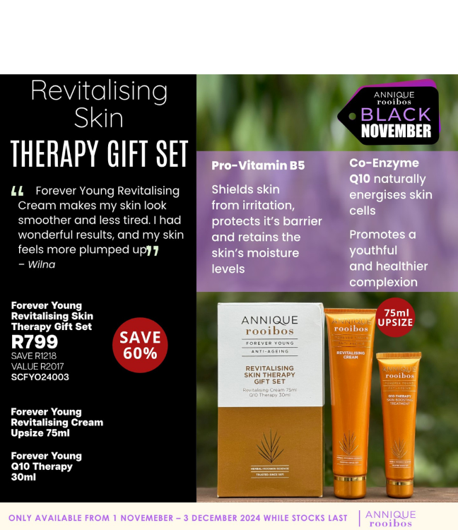 Forever Young Revitalising Skin Therapy Gift Set - Image 2